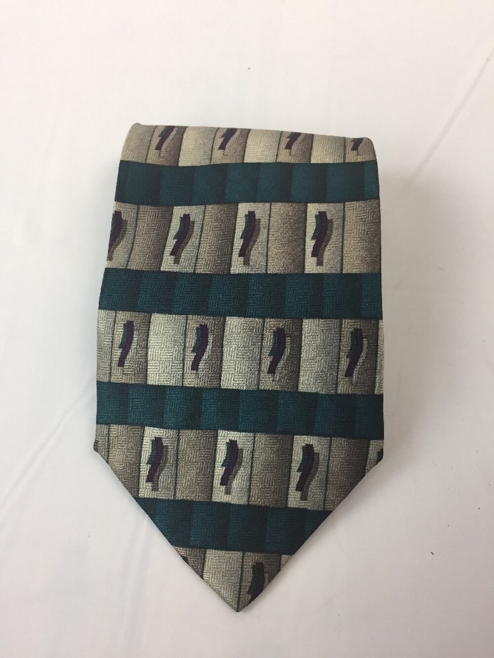 ALBERT NIPON 100% Silk Tie Men's Necktie